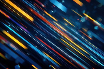 Abstract vibrant diagonal lines