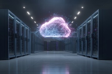 Cloud Computing Server Room