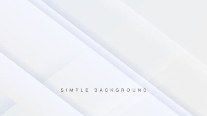 クリーンでミニマルなホワイトグレー背景ベクター
