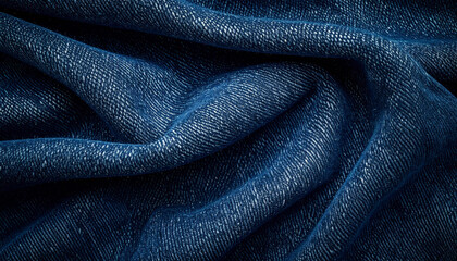 Denim Textile Texture Background