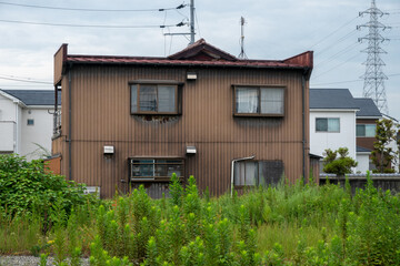 日本の兵庫県姫路市網干区の古くてとても美しい建物