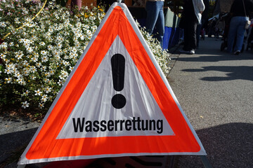 Achtung, Wasserrettung im Einsatz