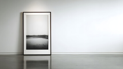 Framed Picture on the floor