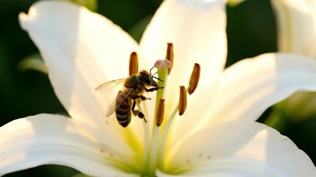 Bees working together on a sunflower head, showcasing teamwork, precision, and the fascinating process of pollination essential for sustaining biodiversity, agriculture, and the health of global ecosy