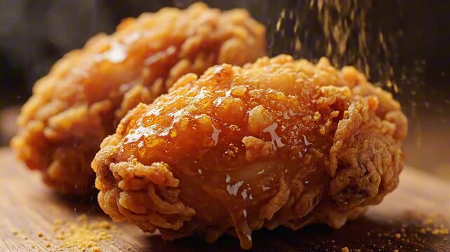 Assortment of golden fried and saucy chicken wings arranged appetizingly on a plate, showcasing a variety of flavors perfect for enjoyment