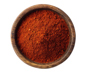 Red spice blend in wooden bowl (5)