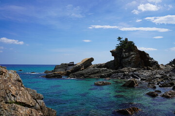 Fototapeta premium rocks and sea