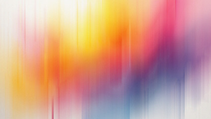 Abstract vertical streaks of bright yellow pink and blue colors Keywords: abstract, background, color, blend, soft, light, vertical, streaks, yellow, orange, pink, purple, blue, white, gradient
