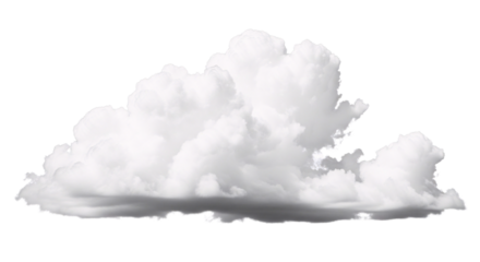 Cloud: A soft, fluffy cloud floats peacefully, its form sculpted by gentle breezes and the invisible dance of the atmosphere, evoking a sense of calm and serenity.