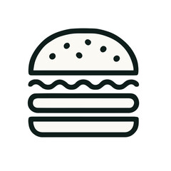 Burger Vector Icon