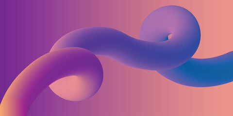 abstract background with a 3D liquid colorful gradient	
