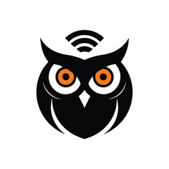 Wise Owl Mascot Logo - Bold and Modern Emblem