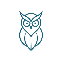 Wise Owl Mascot Logo - Bold and Modern Emblem