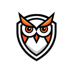 Wise Owl Mascot Logo - Bold and Modern Emblem