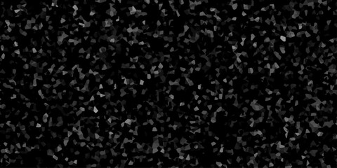 Snowfall Bokeh Lights on Black Background, Shot of Flying Snowflakes in the Air. Falling snow isolated on pure black background. Shiny luxury black glitter texture surface background.