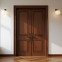 door in the room