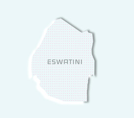 Elegant Eswatini map — perfect for classrooms, travel branding, and decor.