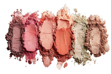 Crushed eyeshadow palette swatches (1)