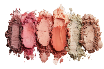 Crushed eyeshadow palette swatches (1)