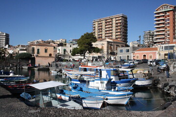 boats in harbor