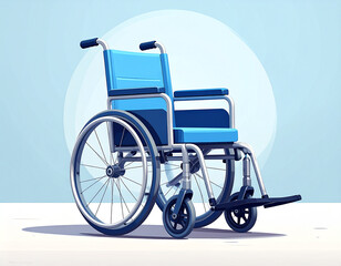 Fototapeta premium 車いす イラスト 
