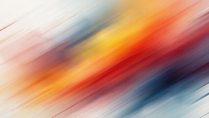 Diagonal Streaks of Red Orange Yellow and Blue Abstract Background Keywords: abstract, background, diagonal, streaks, motion blur, color, gradient, red, orange, yellow, blue, dark, light, bright