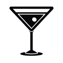 Cocktail Martini Glass Icon