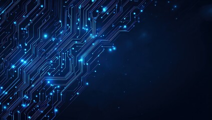 Abstract circuit board pattern (1)