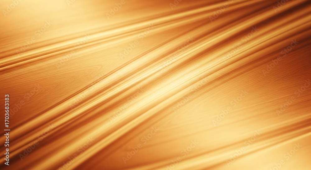 Canvas Prints abstract golden rippling texture with smooth flowing lines background