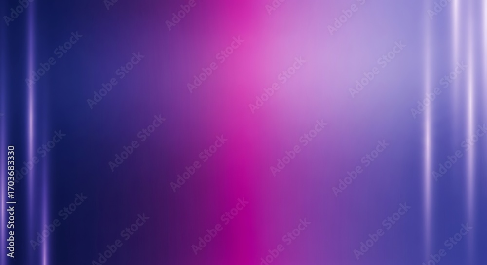 Canvas Prints abstract gradient background with vertical light streaks and soft glow blue bright