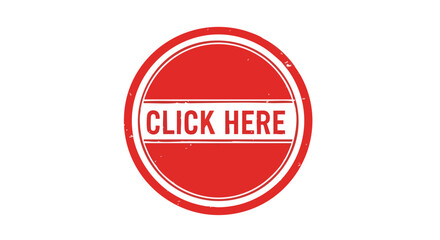 Red circular stop sign with the words 