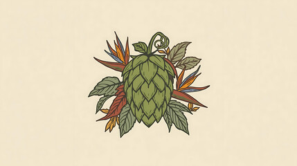 A Rustic and Natural Logo for a Gourmet Mushroom