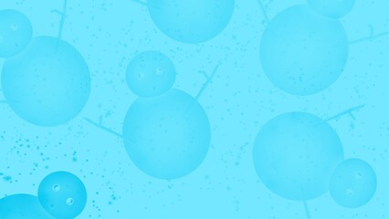 Sky Aqua Bokeh Light Circles Abstract Seamless Soft Glow Wallpaper.