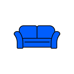 Icon a Sofa, isolated against a clean background.