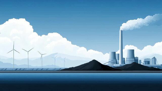 Harmonious Coexistence of Traditional Energy and Wind Power