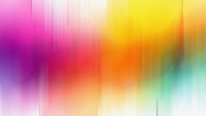 Vibrant abstract vertical motion blur with rainbow color spectrum background