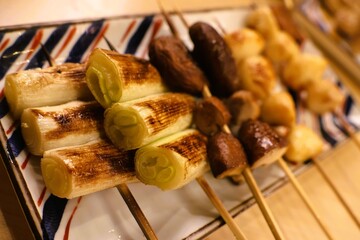 Kushiyaki vegitables