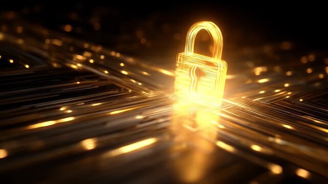 Golden lock on a digital network