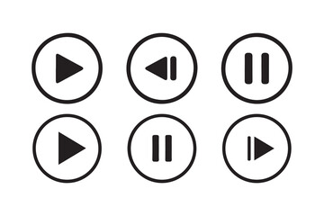 media player buttons