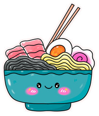 Food sticker cute 