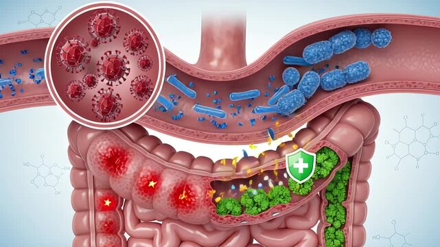 Gut Microbiome:  Protecting Your Digestive System from Viruses and Bacteria