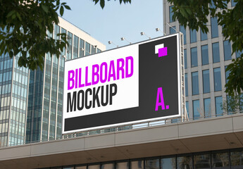 Large Billboard Mockup Design