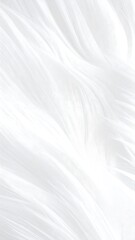 Obraz premium Abstract white flowing fabric