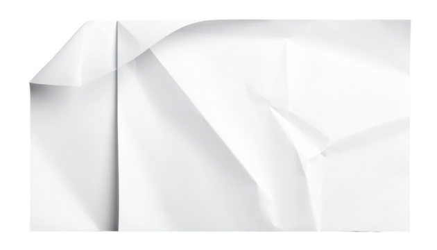 Close-up of crumpled white paper (2)