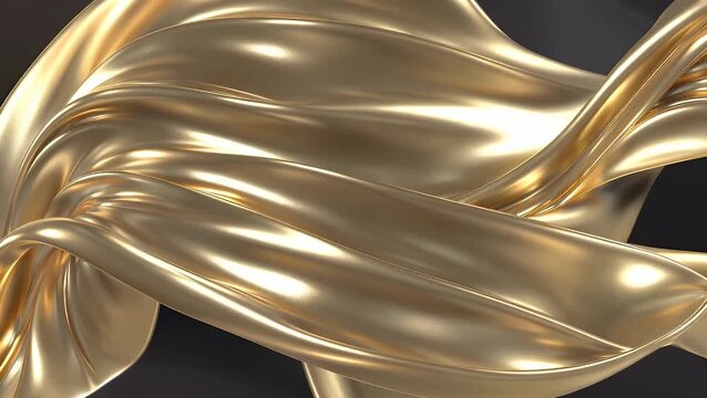3d ly Rendered Visualization of Curvilinear and Undulating Fabric Formation