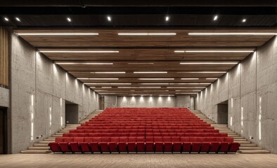 Modern auditorium interior