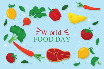 Flat World Food Day-05