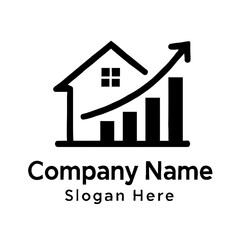 Fototapeta premium Real Estate Growth & Investment Strategies: Unlocking Property Market Potential, Building Wealth Through Smart Home Ownership, and Analyzing Housing Trends for Sustainable Financial Success & Maximize