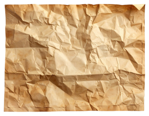 Aged, crumpled paper texture