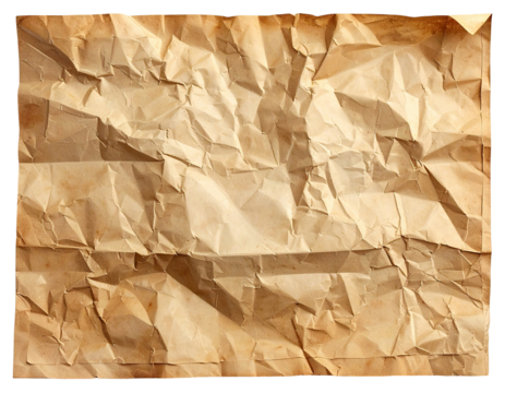Aged, crumpled paper texture